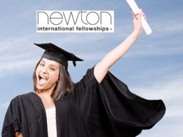 Official Notification For The Newton International Fellowships Scheme Newton International Fellowships Scheme
