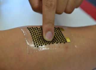 This Biofuel Cell Is A Super Stretchy Electronic Skin Powered By Sweat!