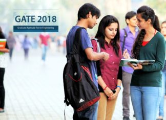 GATE 2018 Examinations Schedule