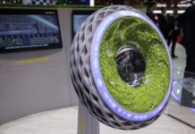 Goodyear Goes Green, Unveils Moss-Lined Tire that Eats CO2 and Puts Out Oxygen