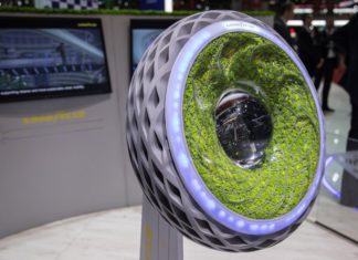 Goodyear Goes Green, Unveils Moss-Lined Tire that Eats CO2 and Puts Out Oxygen
