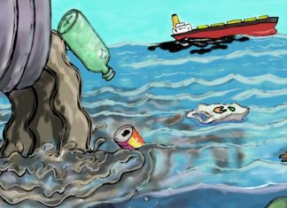 Bait, Hook, Destroy: Titanium Nanoparticles Embedded Mat Absorbs Pollutants from Water