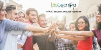 211 Biotecnika Students Qualify CSIR NET Dec 2017 & GATE 2018 Exams