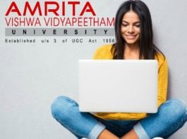 Amrita Vishwa Vidyapeetham M.Sc. Admission Notification 2018