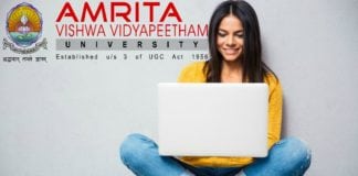 Amrita Vishwa Vidyapeetham M.Sc. Admission Notification 2018