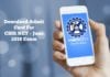 Download CSIR NET June 2018 Admit Card & Upload Documents