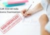 Exam Rescheduled – ICAR 23rd All India Entrance Examinations Exam Rescheduled - ICAR 23rd All India Entrance Examinations