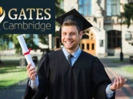 Gates Cambridge Scholarship 2019