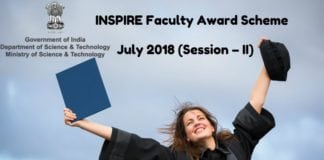 INSPIRE Fellowship Scheme 2018