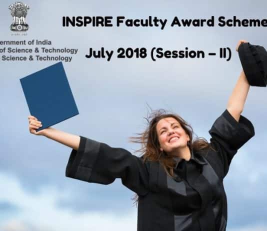 INSPIRE Fellowship Scheme 2018