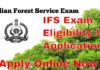 UPSC Indian Forest Service Exam 2019 Exam Dates Announced