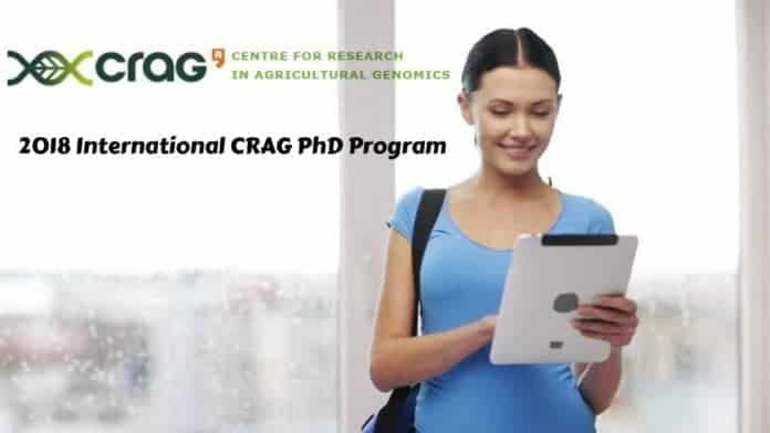 2018 International CRAG PhD Program