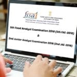 FSSAI Food Analyst Examination 2018