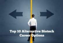 Top 10 Alternative Biotech Career Options Outside the Research lab Top 10 Alternative Biotech Career Options Outside the Research lab