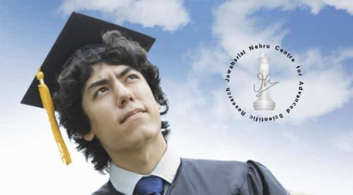 JNCASR Visiting Fellowships Programme 2018-2019