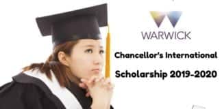 Chancellor's International Scholarship 2019-2020
