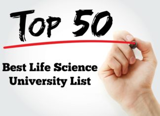 Top 50 Best Life Science Universities In The World Top 50 Best Life Science Universities In The World