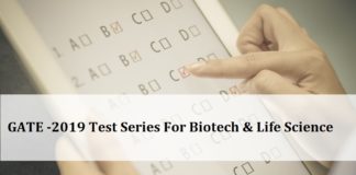 GATE Biotech & GATE Life Science Test Series - AIMGATE 2019