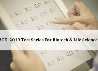 GATE Biotech & GATE Life Science Test Series – AIMGATE 2019 GATE Biotech & GATE Life Science Test Series - AIMGATE 2019