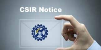 CSIR NOTICE : Re-upload Documents for CSIR NET Exam June 2018