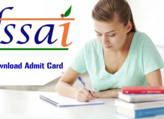 Download Admit Card For FSSAI FAE & JAE Exam 2018 Download Admit Card For FSSAI FAE & JAE Exam 2018