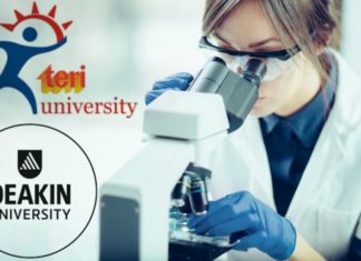 TERI & Deakin University, Australia Joint PhD Programme 2018
