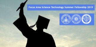 Focus Area Science Technology Summer Fellowship [FAST-SF] – 2019