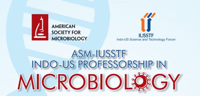 ASM-IUSSTF INDO-US Professorship In Microbiology 2019
