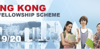 Hong Kong PhD Fellowship Scheme (HKPFS) 2019-2020