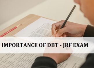 6 Reason Why You Must Write DBT – Junior Research Fellowship Exam 6 Reason Why You Must Write DBT Junior Research Fellowship Exam