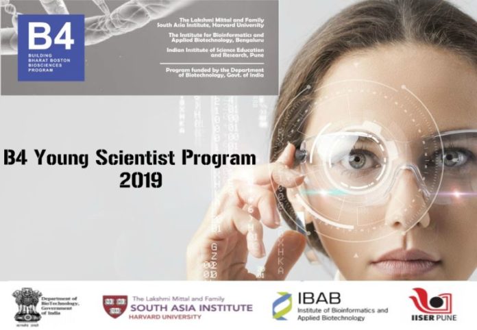 B4 Young Scientist Program 2019