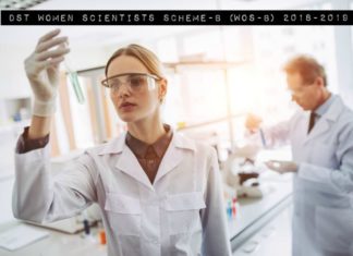 DST Women Scientists Scheme-B (WOS-B) 2018-2019 DST Women Scientists Scheme-B (WOS-B) 2018-2019