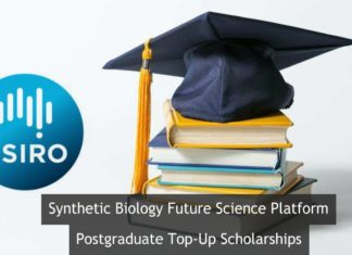 CSIRO SynBio FSP Postgraduate Top-Up Scholarships @ Australia CSIRO SynBio FSP Postgraduate Top-Up Scholarships @ Australia