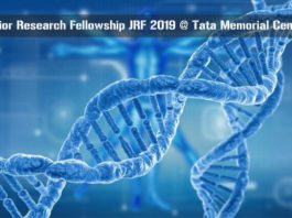Junior Research Fellowship JRF 2019 @ Tata Memorial Centre