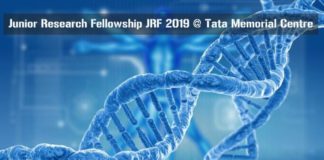 Junior Research Fellowship JRF 2019 @ Tata Memorial Centre