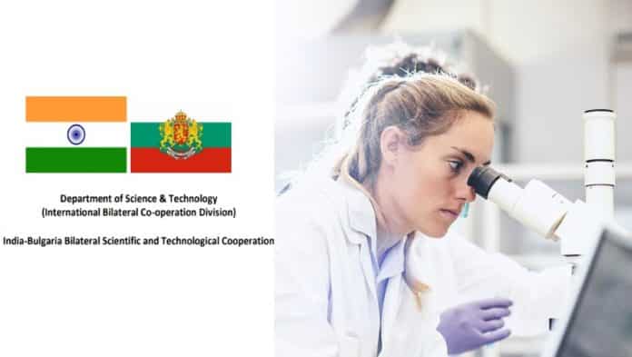 India-Bulgaria Bilateral Scientific and Technological Cooperation 2018