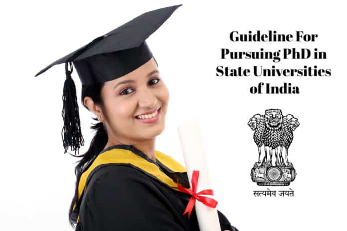 Guideline For Pursuing PhD in State Universities of India