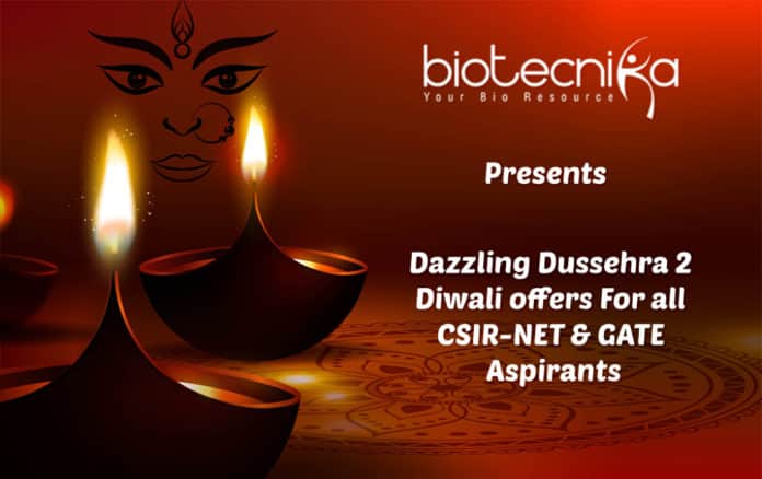 Dazzling Dussehra 2 Diwali offers For all CSIR-NET & GATE Aspirants