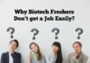 Why Biotech Freshers, Life Science Freshers Don’t get a Job Easily?