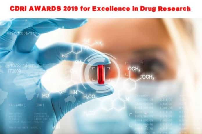 CDRI AWARDS 2019 for Excellence in Drug Research