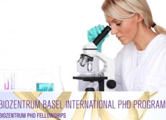 Biozentrum PhD Fellowships Program 2018 Winter Call @ University of Basel Biozentrum PhD Fellowships Program @ University of Basel