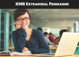 ICMR Extramural Adhoc Research Programme Notification ICMR Extramural Adhoc Research Programme Notification