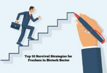 Top 10 Survival Strategies for Freshers in Biotech Sector Top 10 Survival Strategies for Freshers in Biotech Sector