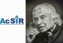 AcSIR – Dr. APJ Abdul Kalam Summer Training