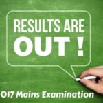 Results:ARS-2017 (Agricultural Scientists Recruitment Board) Mains Exam