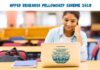 APPCB Research Fellowship Scheme 2018 – Applications Invited APPCB Research Fellowship Scheme 2018