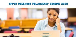 APPCB Research Fellowship Scheme 2018