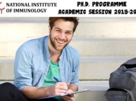 PhD Admission 2019-2020 @ National Institute of Immunology