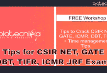 Tips for CSIR NET