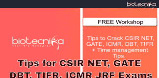 Tips for CSIR NET